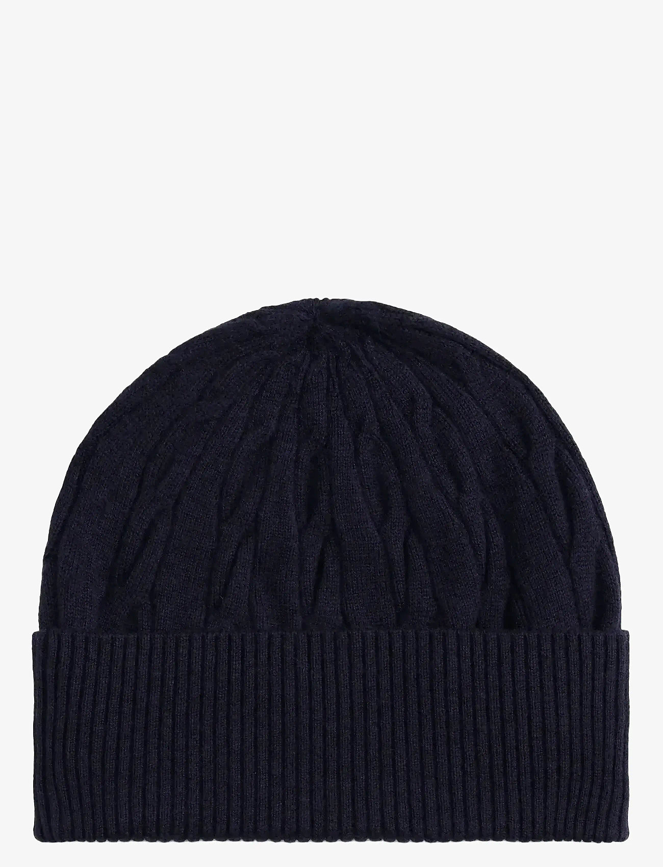 Tommy Hilfiger - TH FLAG CABLE KNIT BEANIE - osta olukorra järgi - space blue - 2