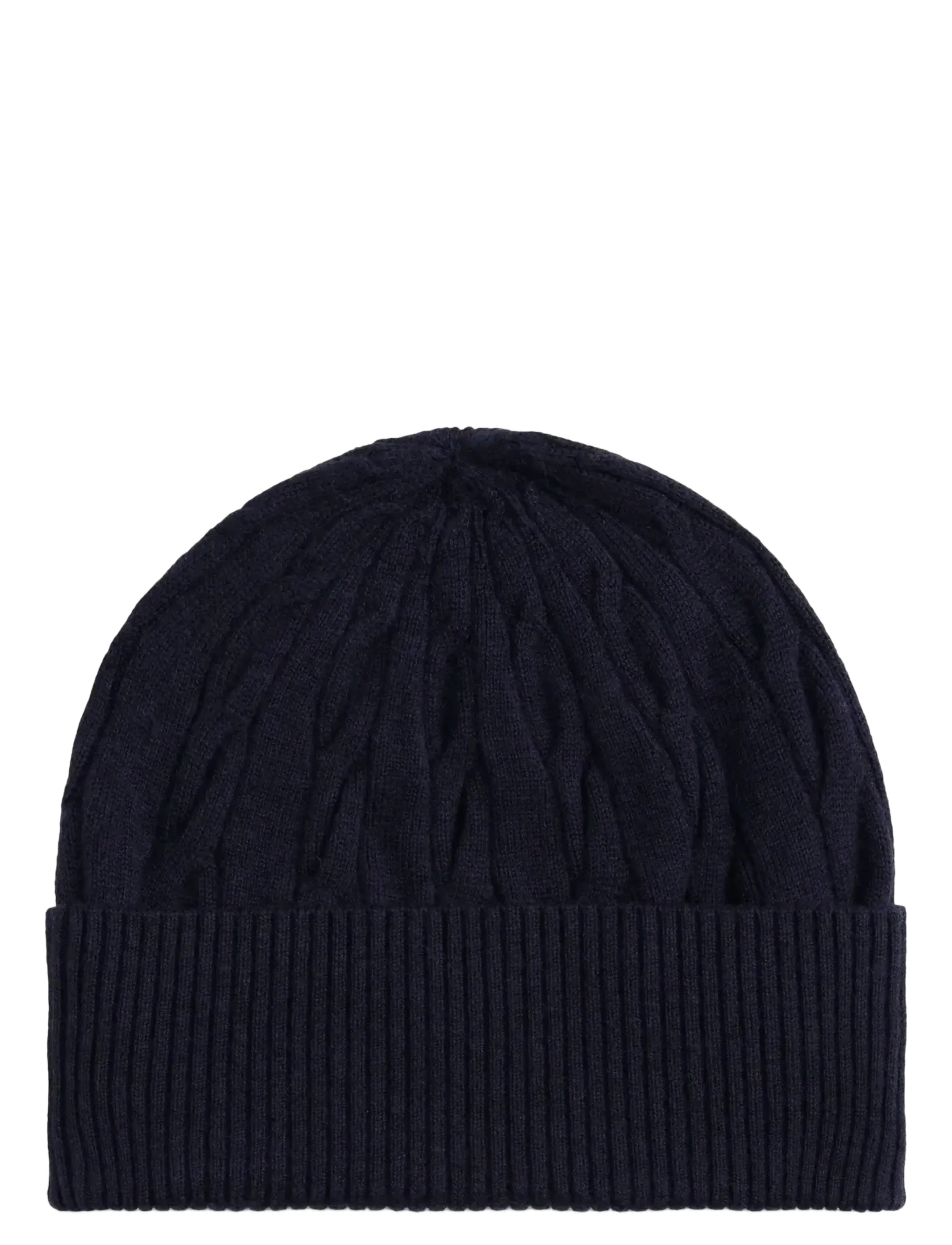 Tommy Hilfiger - TH FLAG CABLE KNIT BEANIE - verslaðu eftir tilefni - space blue - 2