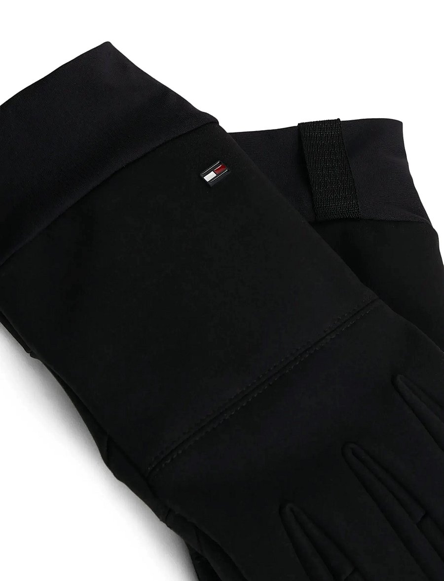 Tommy Hilfiger - TH CORP TECH GLOVES - shop efter anledning - black - 1