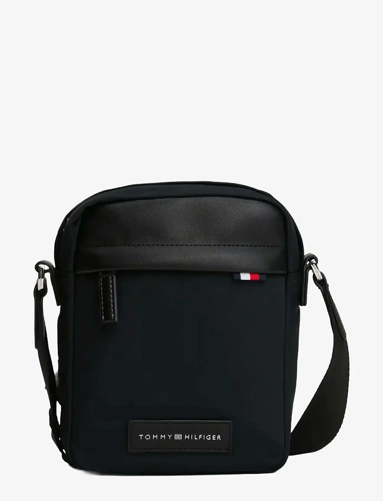 Tommy Hilfiger - TH NYLON MINI REPORTER - black - 1