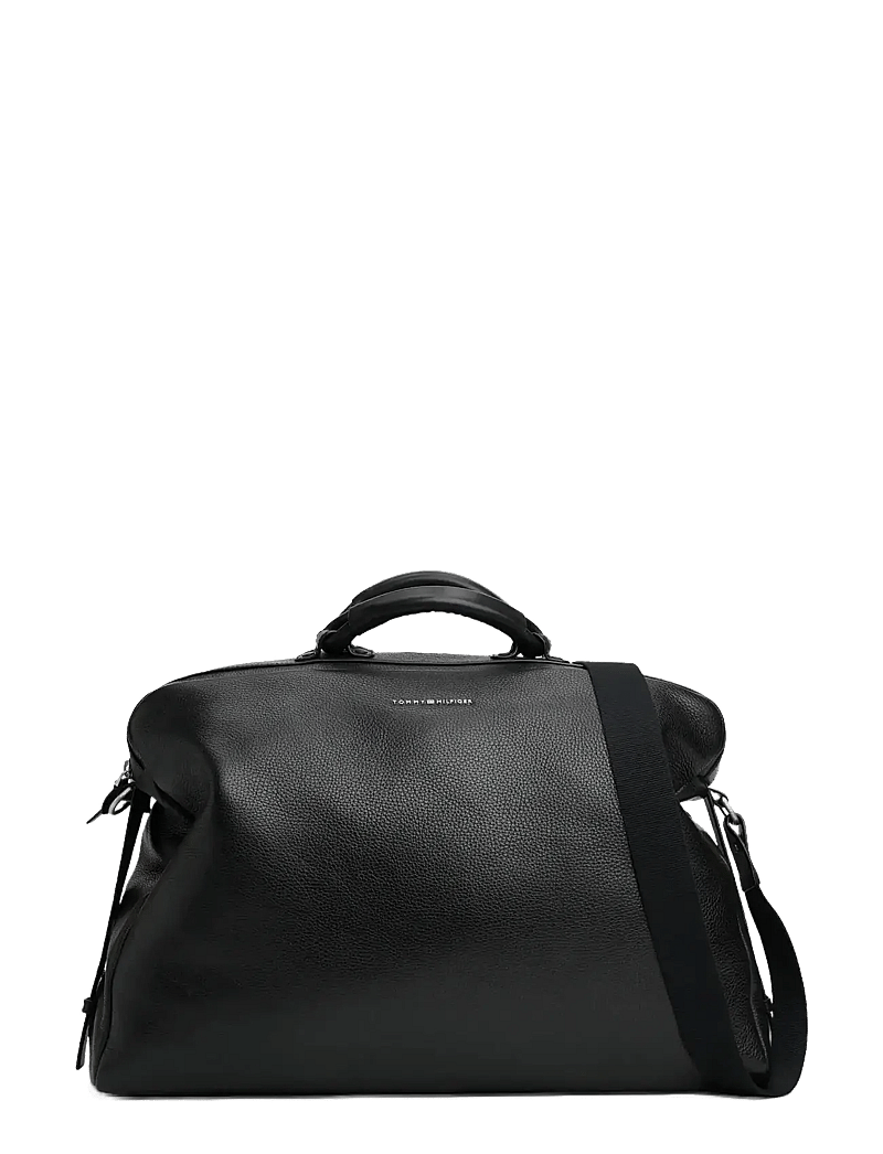 Tommy Hilfiger - TH PREMUM LEATHER DUFFLE - black - 1