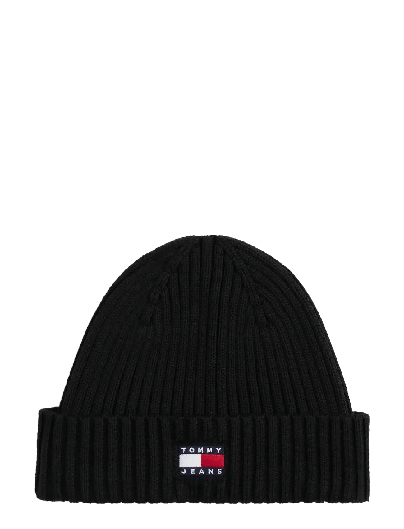 Tommy Hilfiger TJM HERITAGE CORE BEANIE - Preppy - BLACK / black