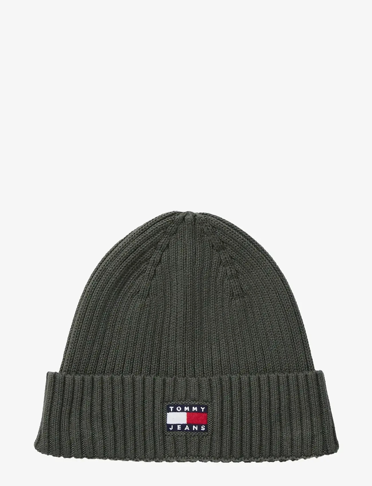 Tommy Hilfiger - TJM HERITAGE CORE BEANIE - shoppa efter stil - pewter green - 0