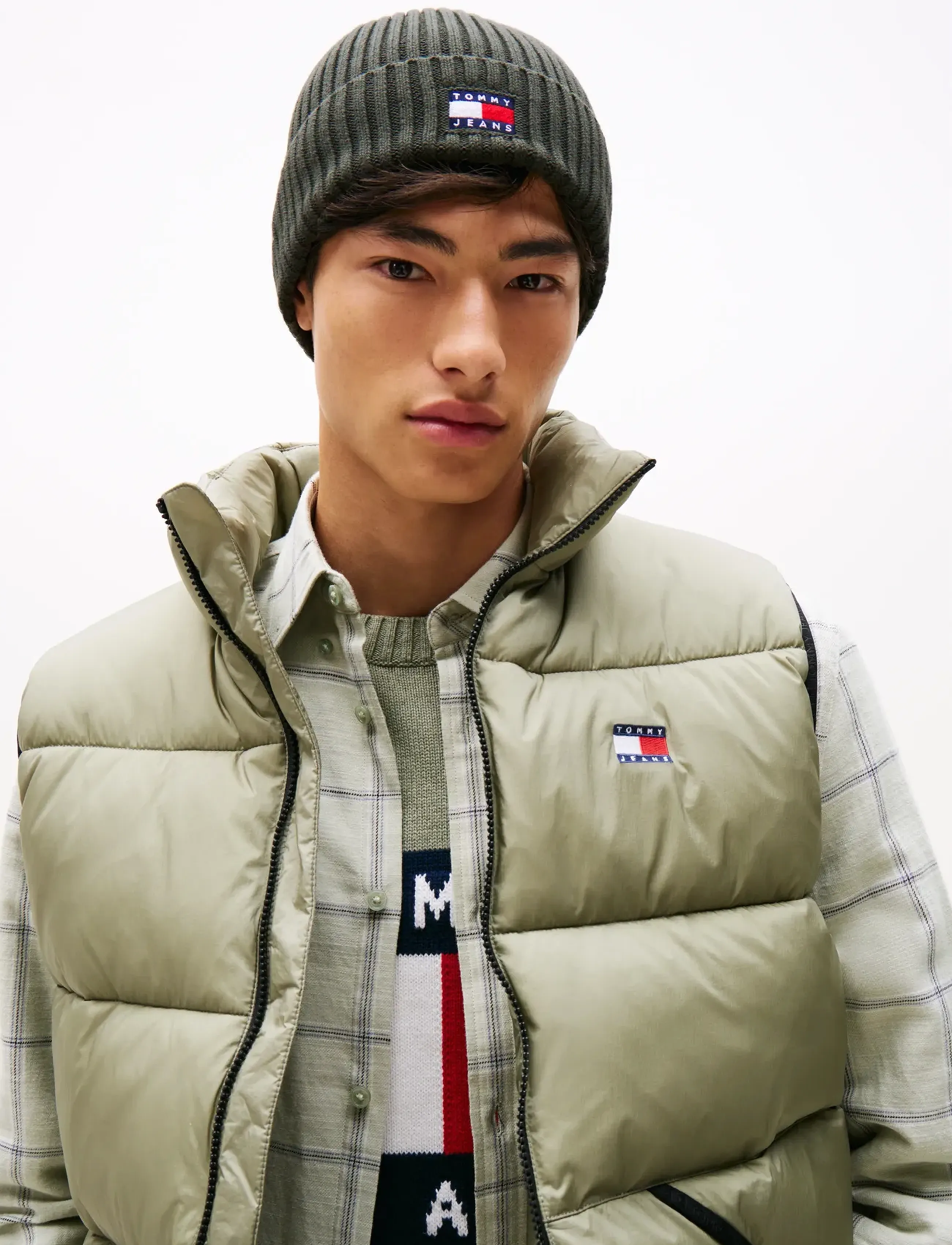 Tommy Hilfiger - TJM HERITAGE CORE BEANIE - accessoires - pewter green - 3