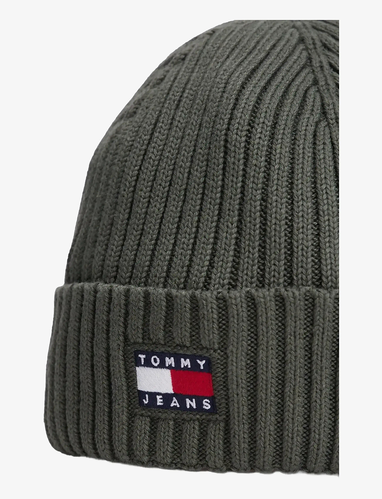 Tommy Hilfiger - TJM HERITAGE CORE BEANIE - shoppa efter stil - pewter green - 2