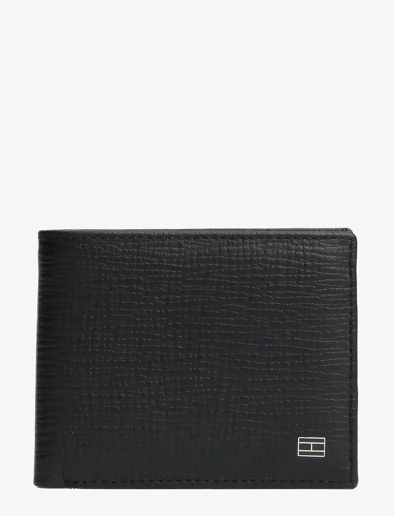 Tommy Hilfiger - TH FLAG MINI CC WALLET - portemonnaies - black - 0