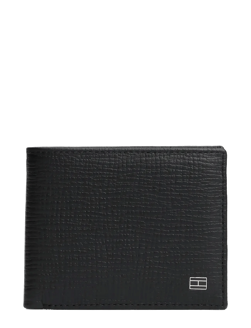 Tommy Hilfiger - TH FLAG MINI CC WALLET - portemonnaies - black - 0