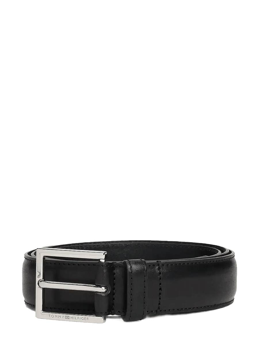 Tommy Hilfiger - HUDSON 3.0 LEATHER - klassische gürtel - black - 0