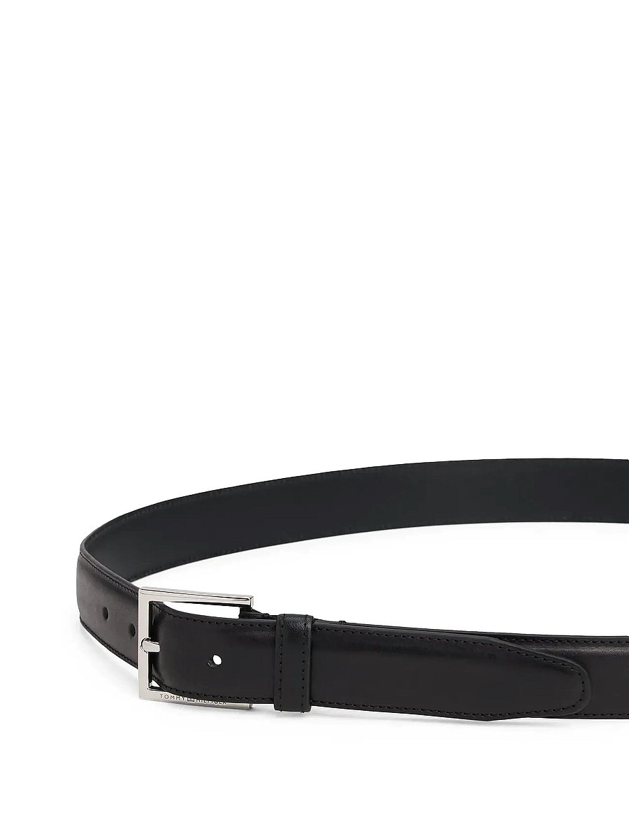 Tommy Hilfiger - HUDSON 3.0 LEATHER - klassische gürtel - black - 1