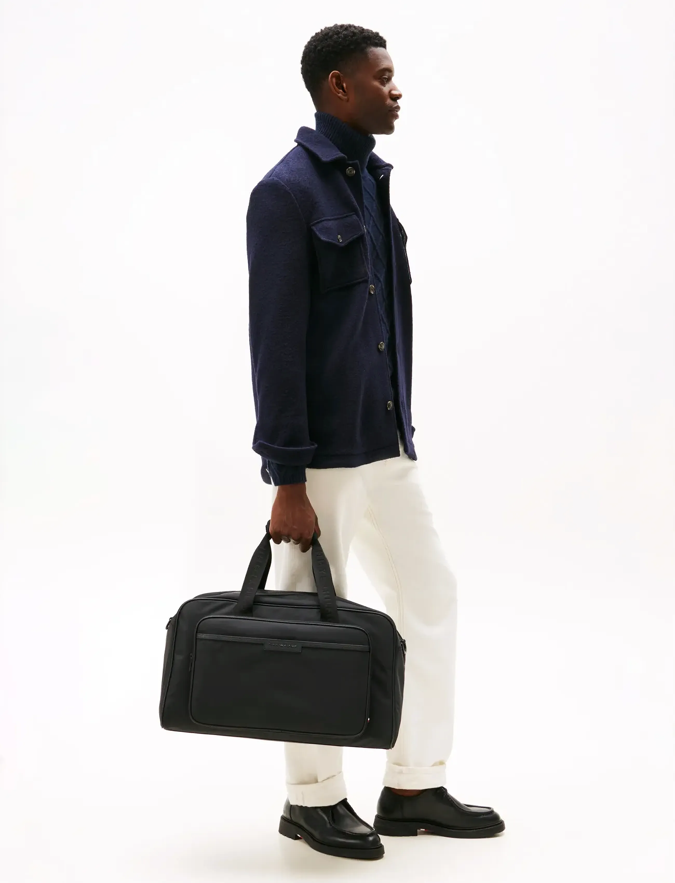 Tommy Hilfiger Th Repreve Duffle, One Size, Black, Tasker > Weekend- Og Gymnastiktasker, Herre