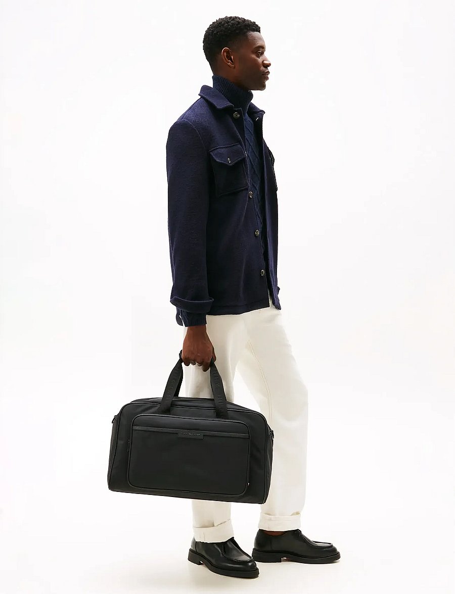 Tommy Hilfiger - TH REPREVE DUFFLE - shoppa efter tillfälle - black - 0