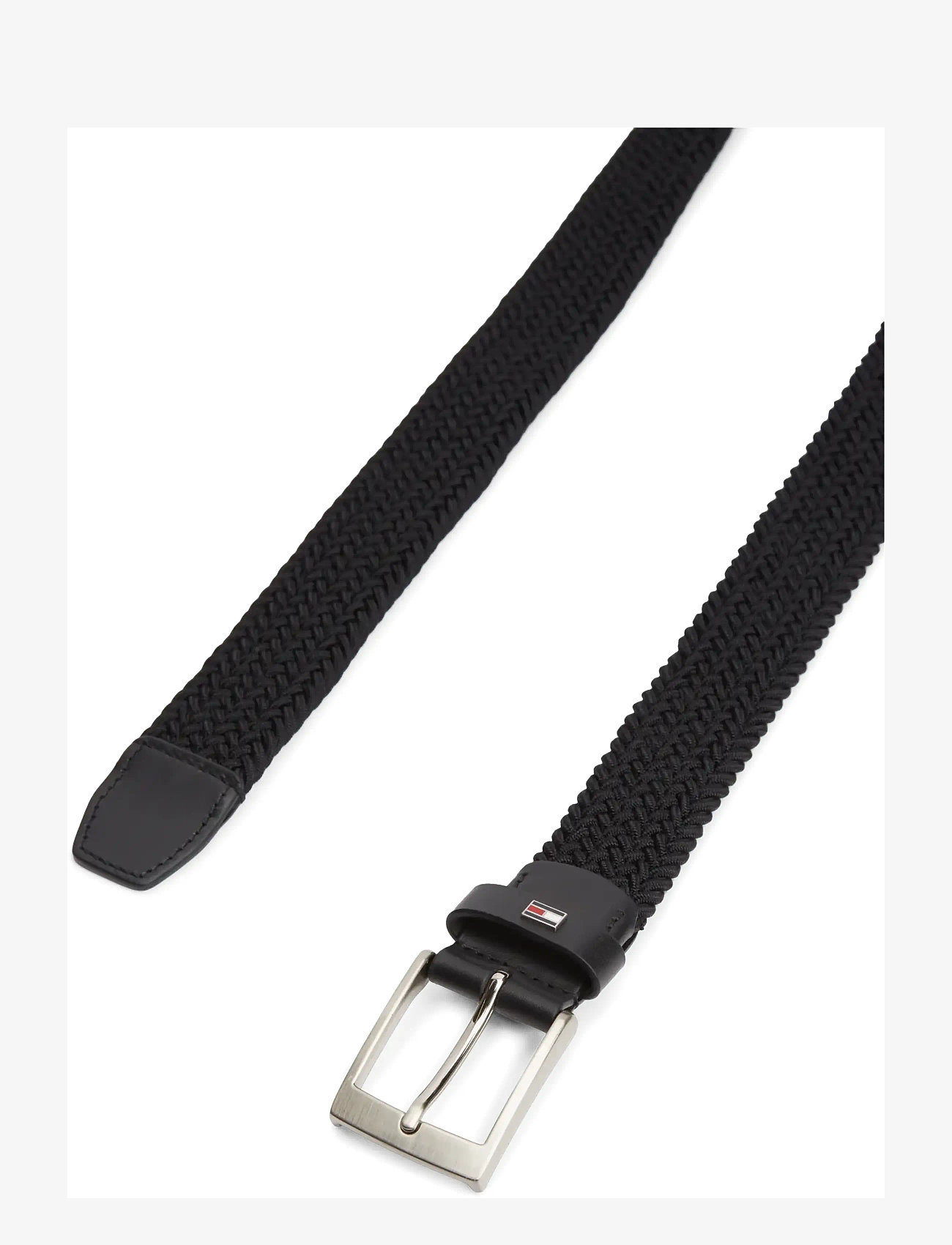 Tommy Hilfiger - ADAN 3.5 ELASTIC - geflochten gürtel - black - 2