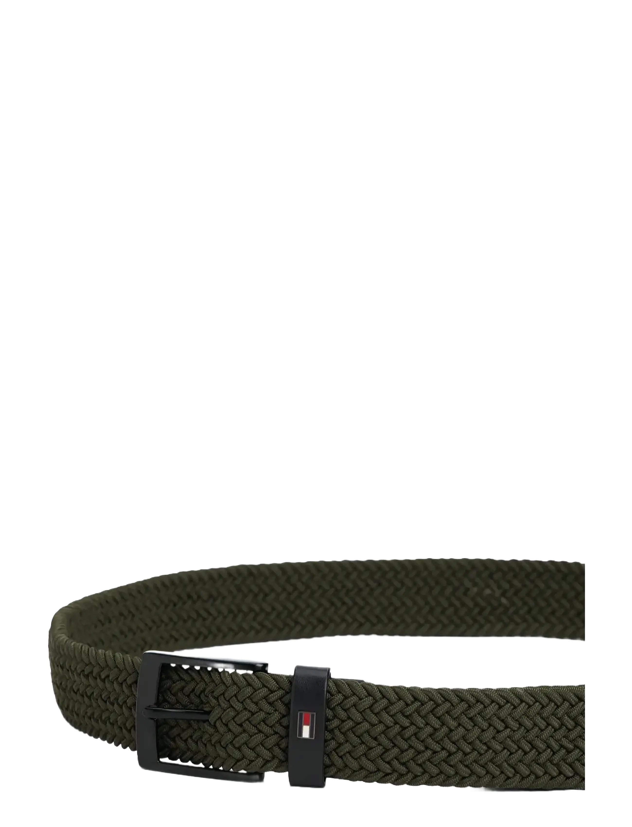 Tommy Hilfiger - ADAN 3.5 ELASTIC - flettede bælter - foxhunt green - 1