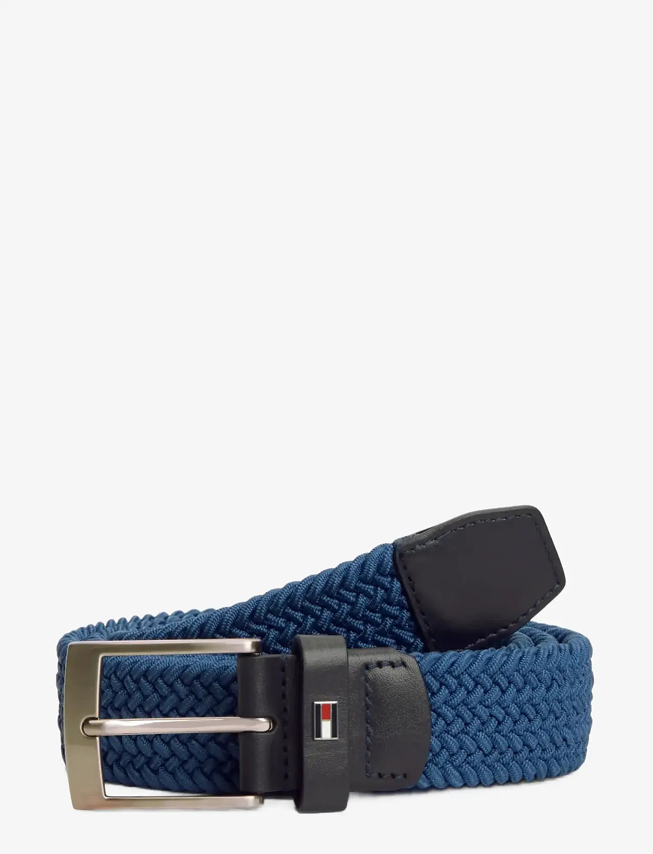 Tommy Hilfiger - ADAN 3.5 ELASTIC - flettede bælter - petrol blue - 0