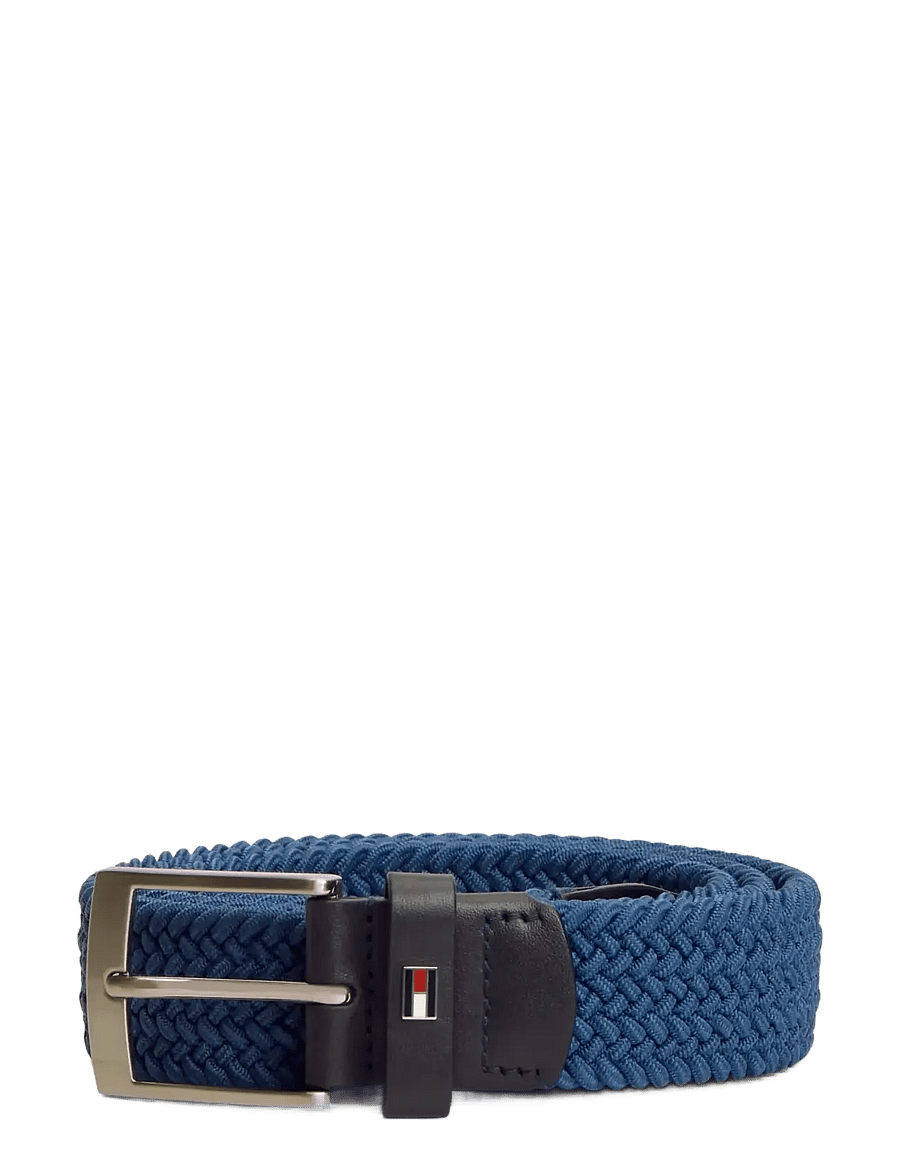 Tommy Hilfiger - ADAN 3.5 ELASTIC - punutud vööd - petrol blue - 1