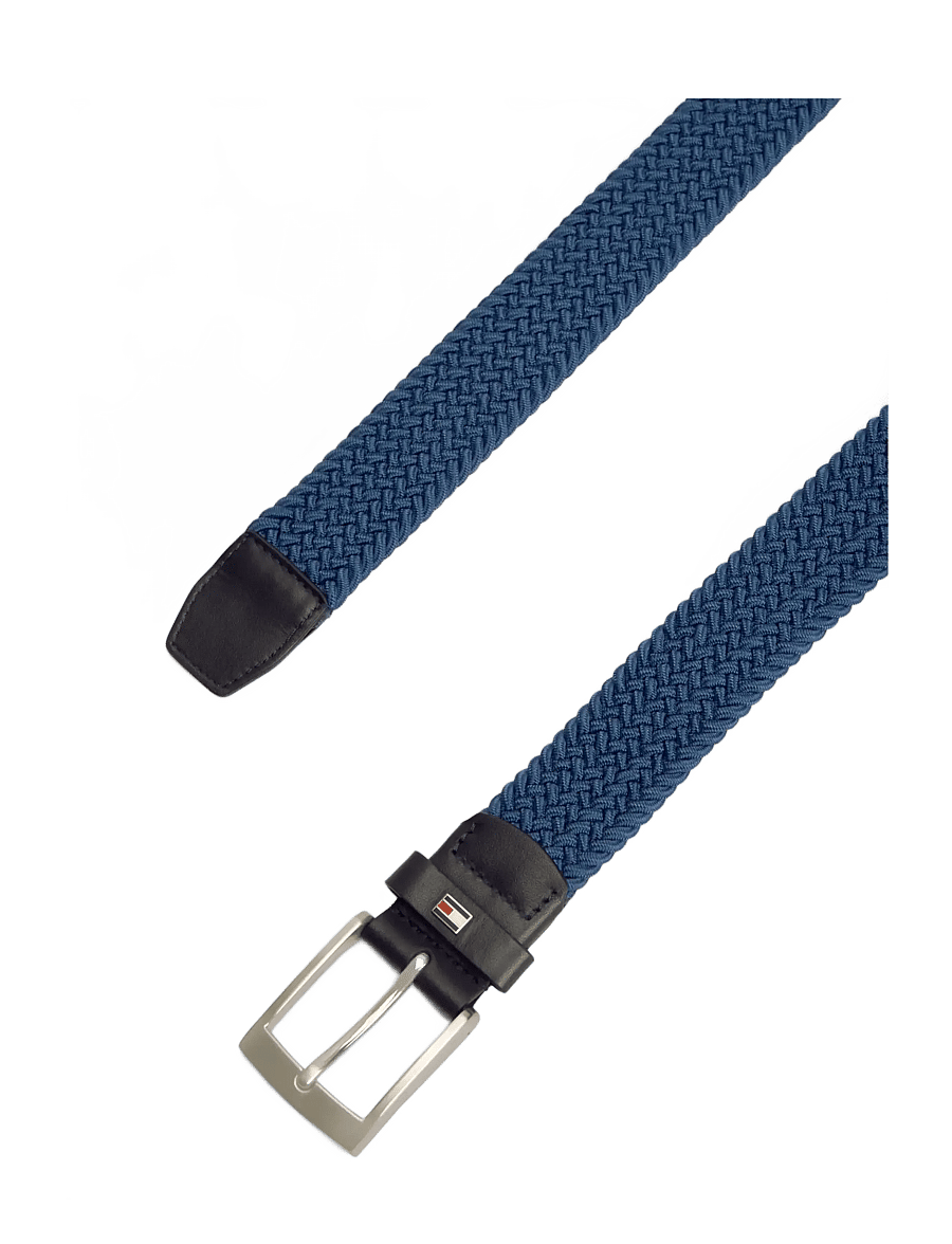 Tommy Hilfiger - ADAN 3.5 ELASTIC - punutud vööd - petrol blue - 2