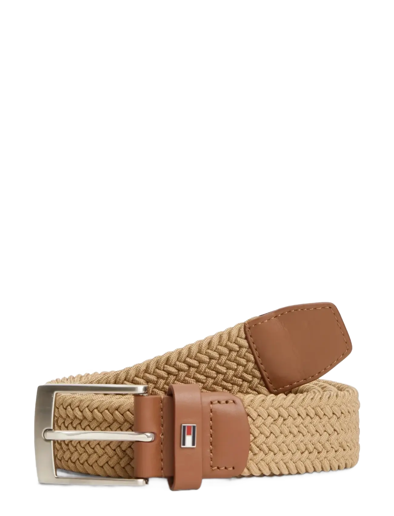 Tommy Hilfiger Adan 3.5 Elastic, Mænd, Elastik Bælte, Beige, Str: 85