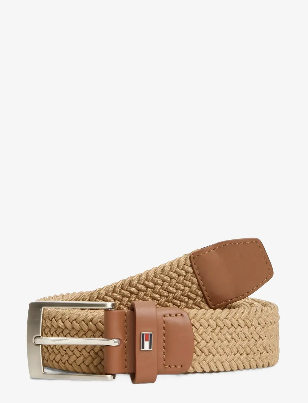 Tommy Hilfiger - ADAN 3.5 ELASTIC - geflochten gürtel - safari canvas - 0