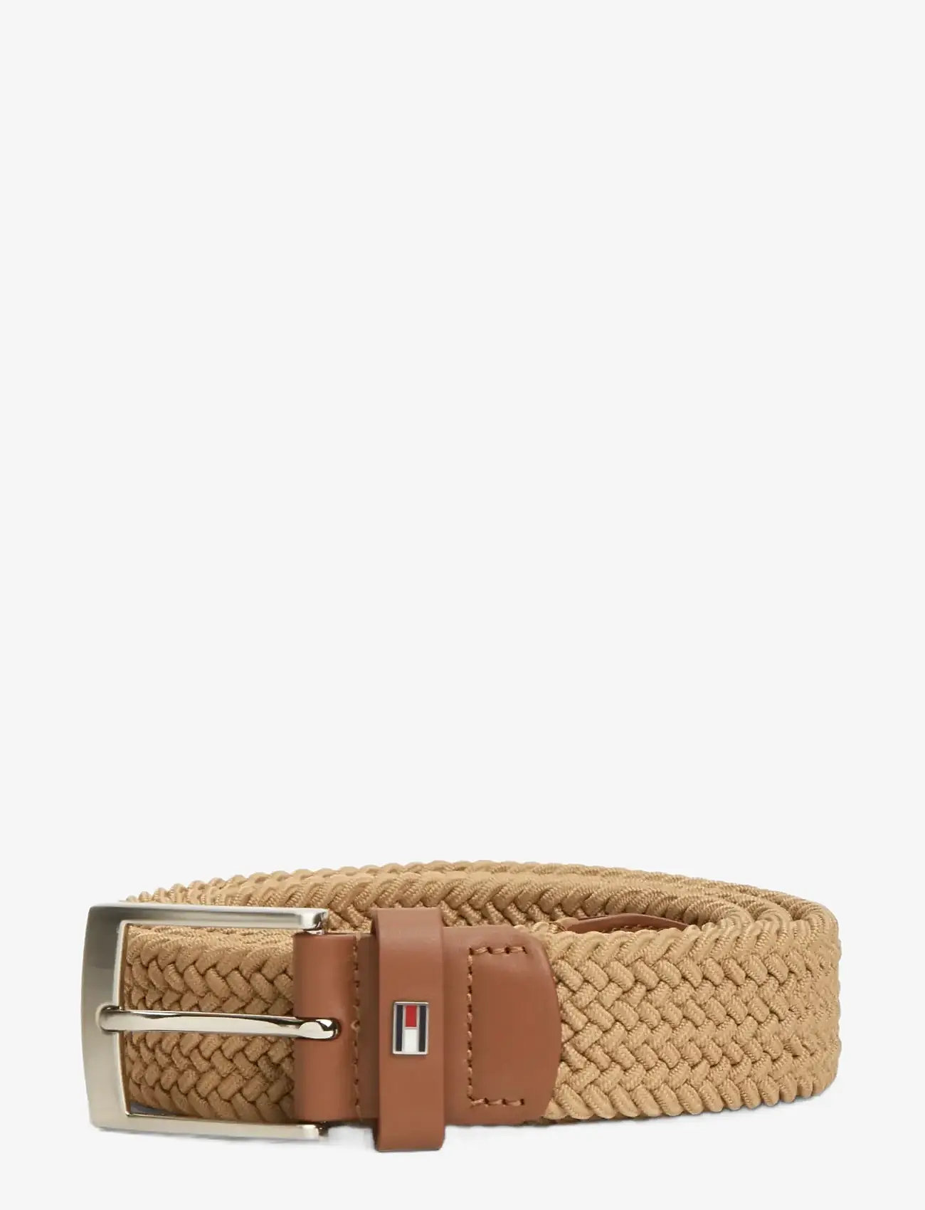 Tommy Hilfiger - ADAN 3.5 ELASTIC - geflochten gürtel - safari canvas - 1