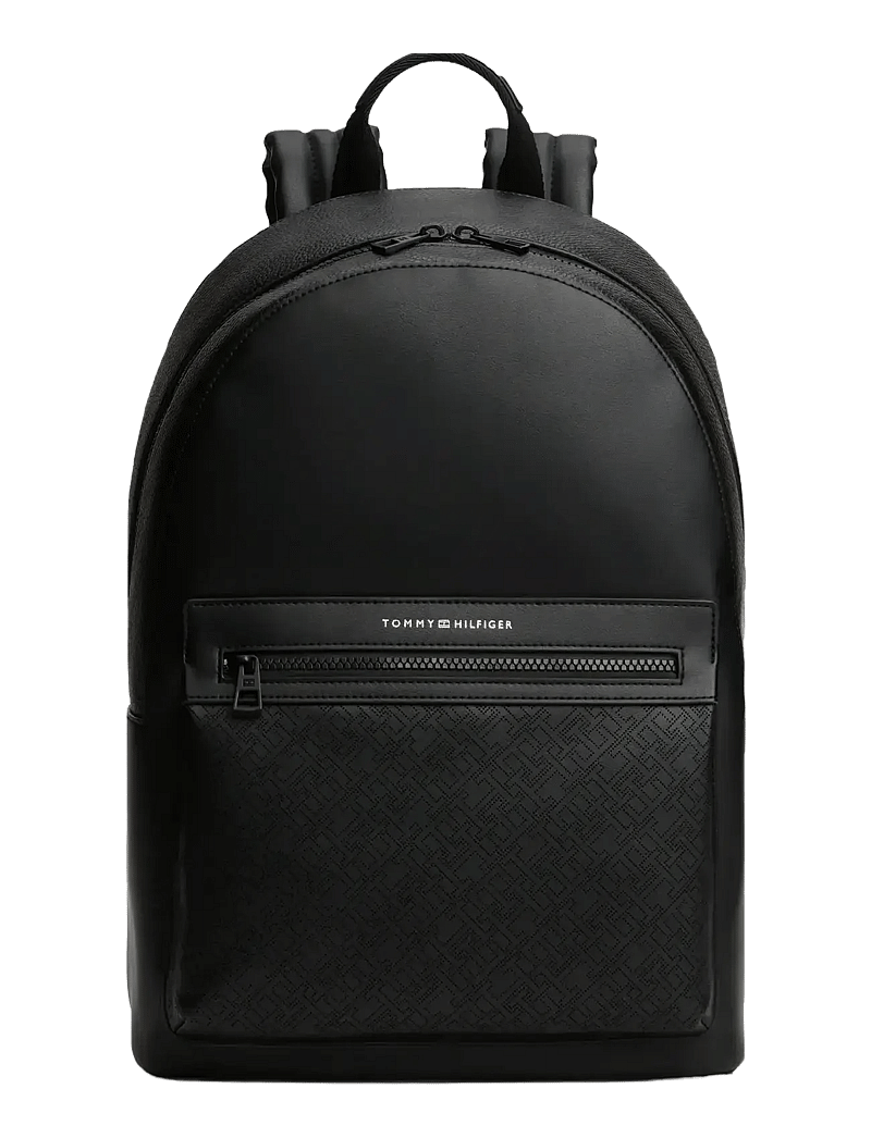 Tommy Hilfiger - TH MONOGRAM BACKPACK - black - 1