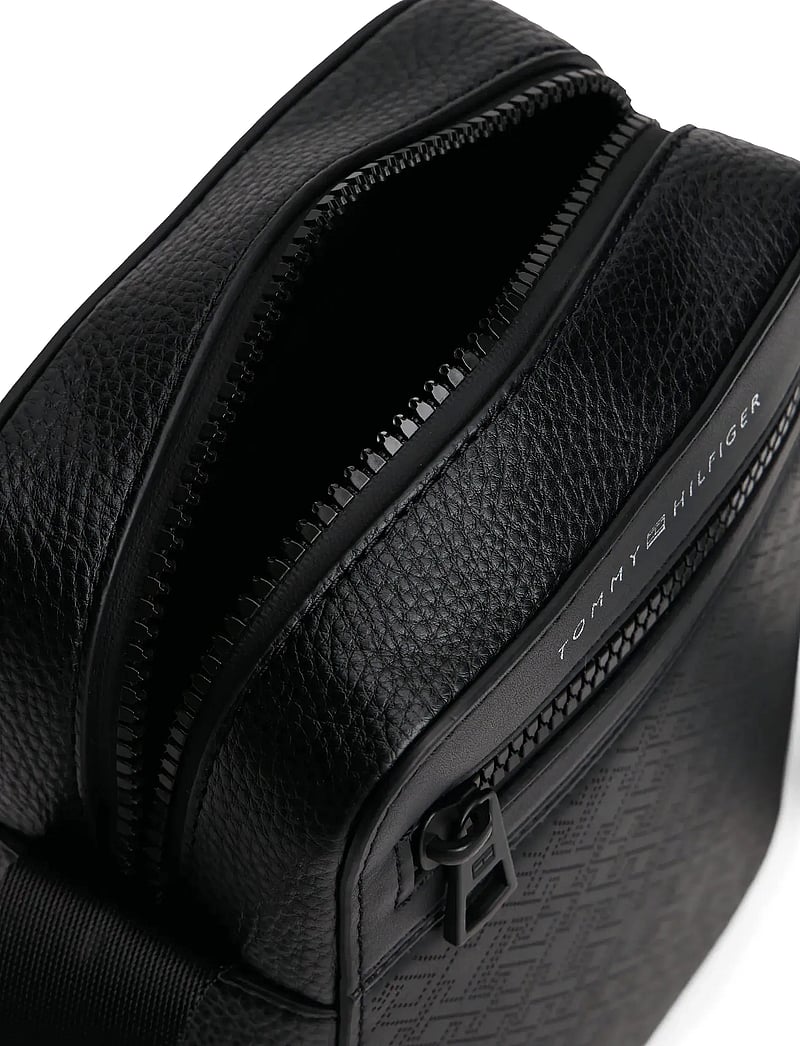 Tommy Hilfiger - TH MONOGRAM MINI REPORTER - nach anlass kaufen - black - 3