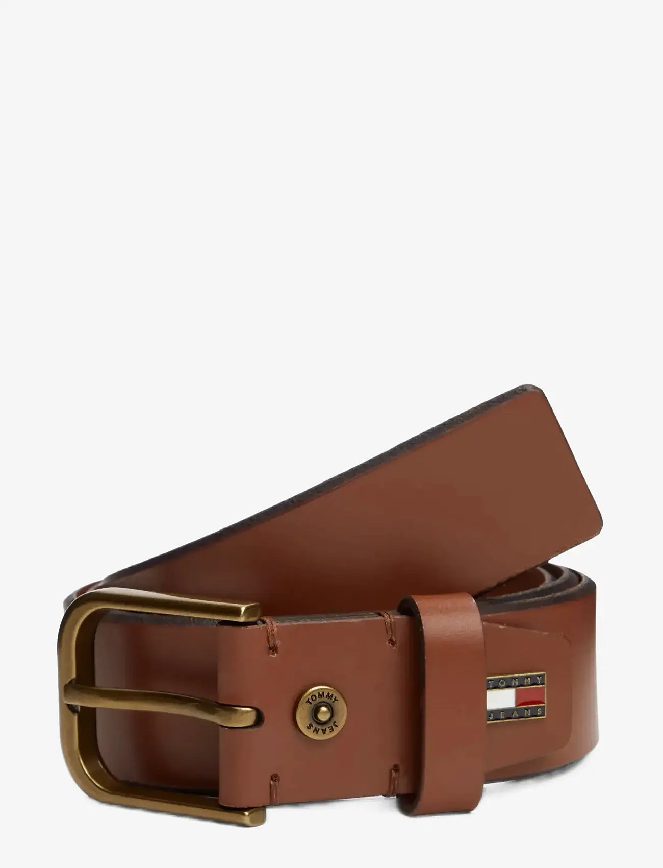 Tommy Hilfiger - TJM HERITAGE FLAG - klassisch gürtel - winter cognac - 0