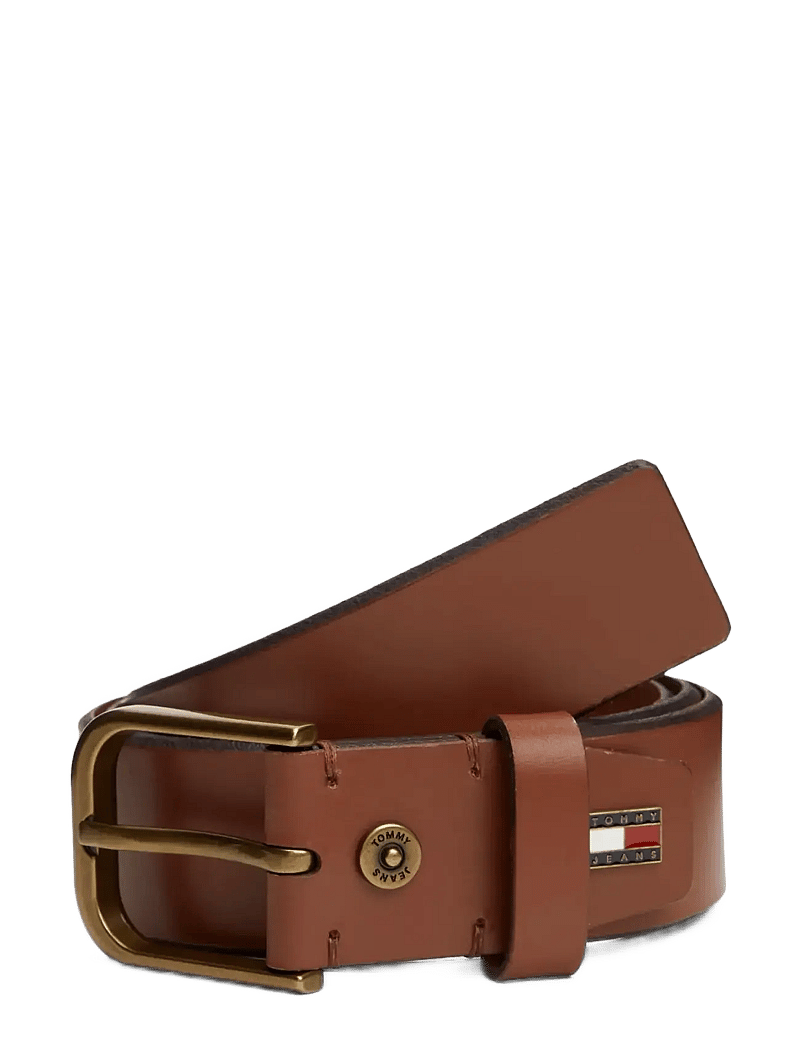 Tommy Hilfiger - TJM HERITAGE FLAG - klassisch gürtel - winter cognac - 0