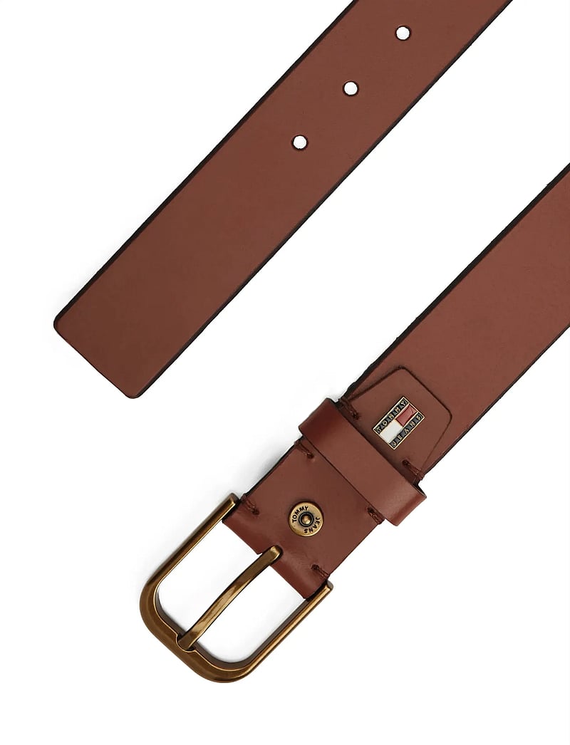 Tommy Hilfiger - TJM HERITAGE FLAG - klassisch gürtel - winter cognac - 4