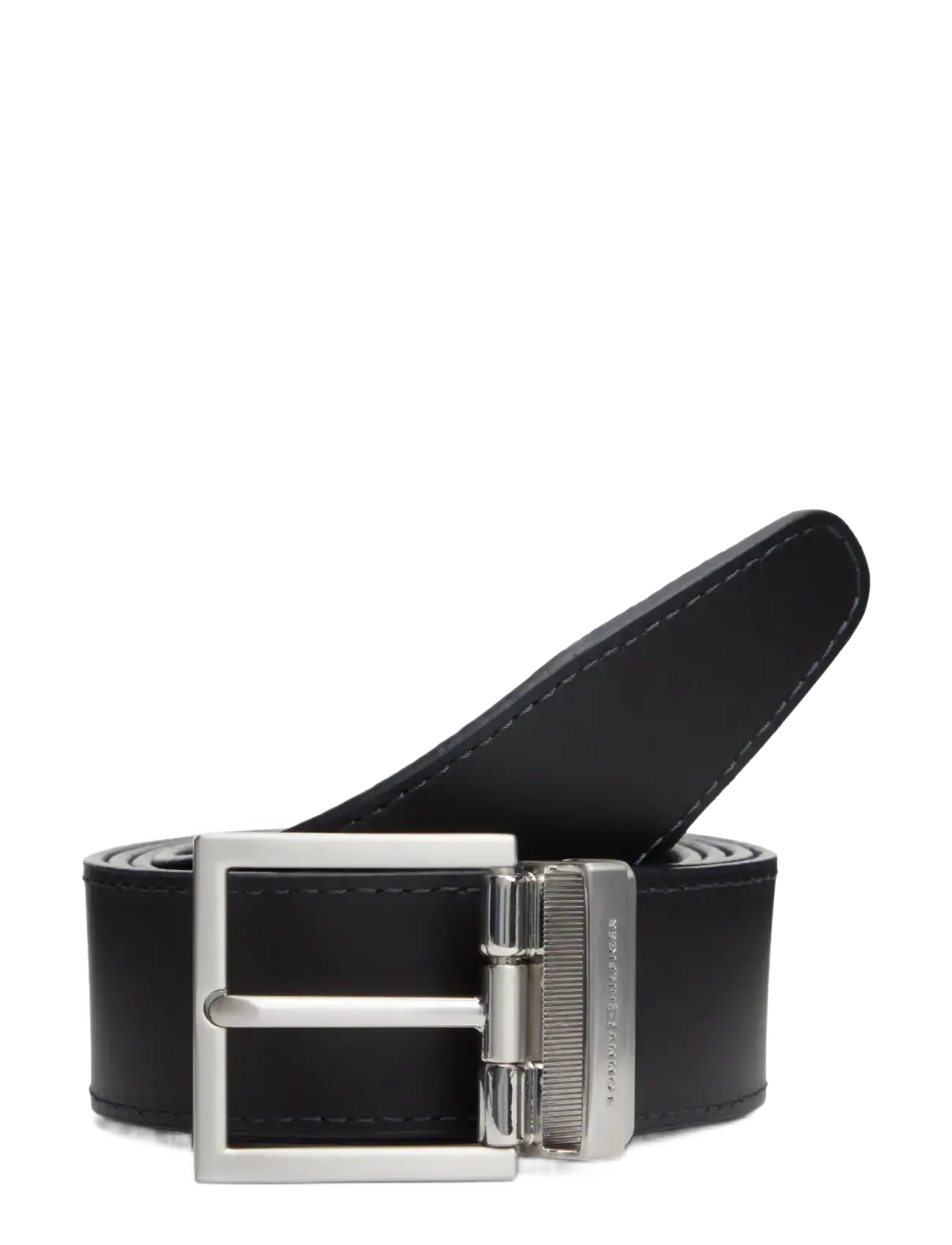 Tommy Hilfiger Hudson Rev 3.5, 85, Black, Bælter > Klassiske Bælter, Herre