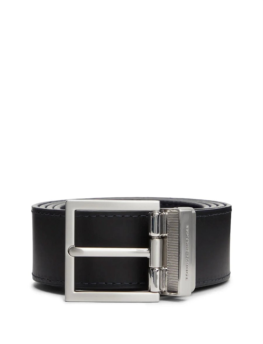 Tommy Hilfiger - HUDSON REV 3.5 - klassikalised vööd - black - 3