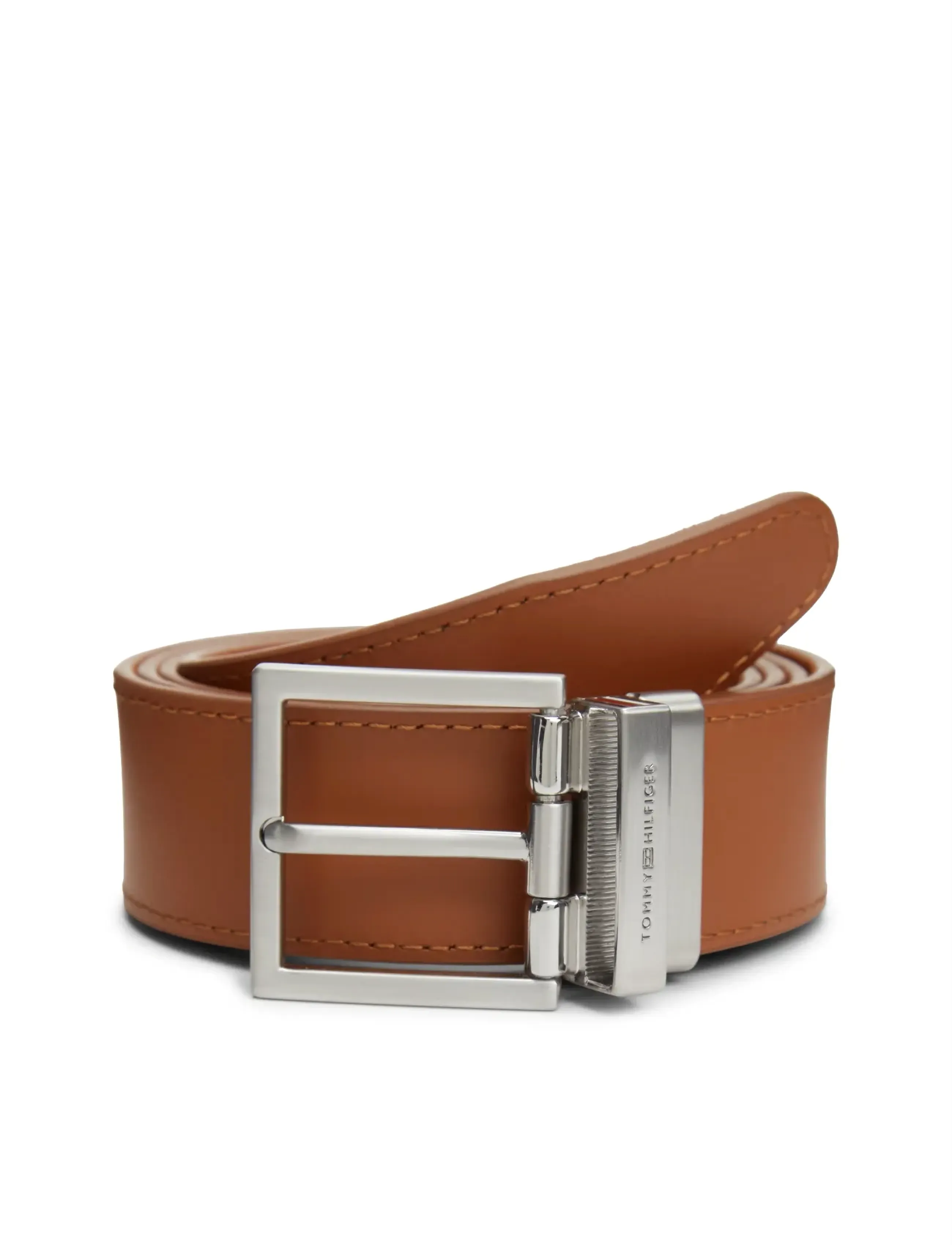 Tommy Hilfiger - HUDSON REV 3.5 - sígild belti - winter cognac - 2