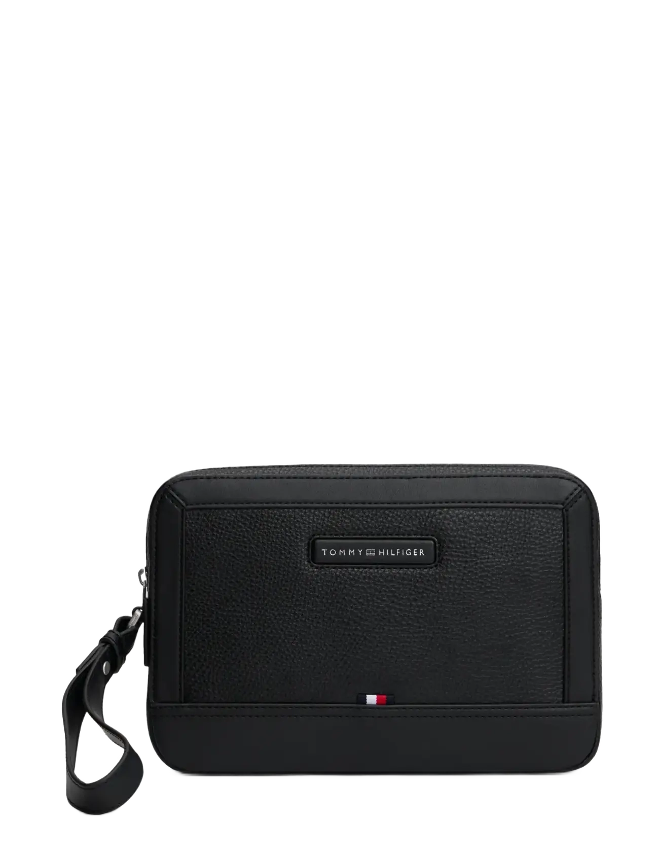 Tommy Hilfiger TH CENTRAL POUCH - Iedvesma - BLACK / black
