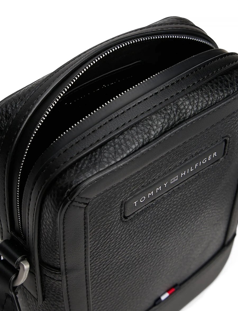 Tommy Hilfiger - TH CENTRAL MINI REPORTER - shop efter anledning - black - 4