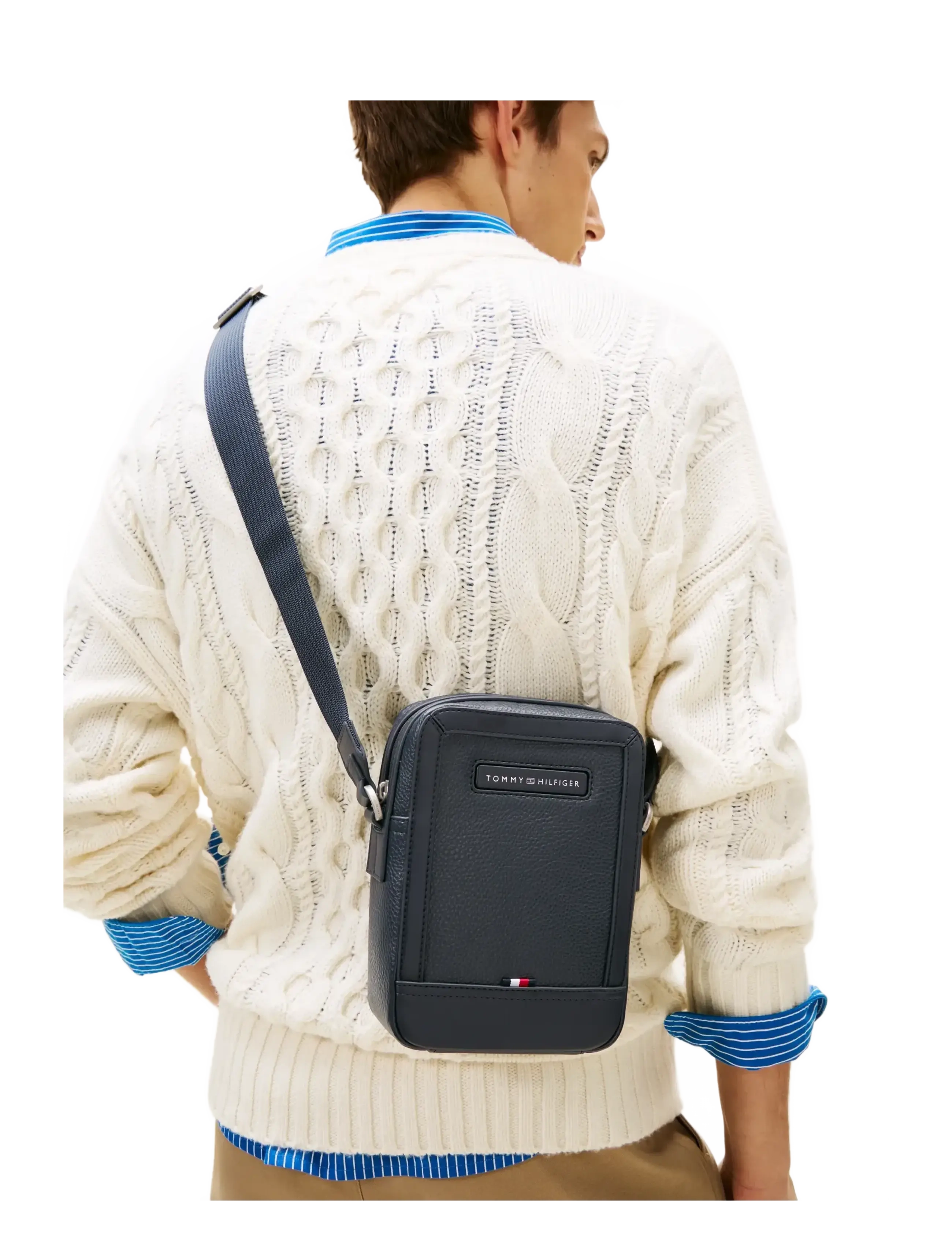 Tommy Hilfiger - TH CENTRAL MINI REPORTER - shop by occasion - space blue - 2