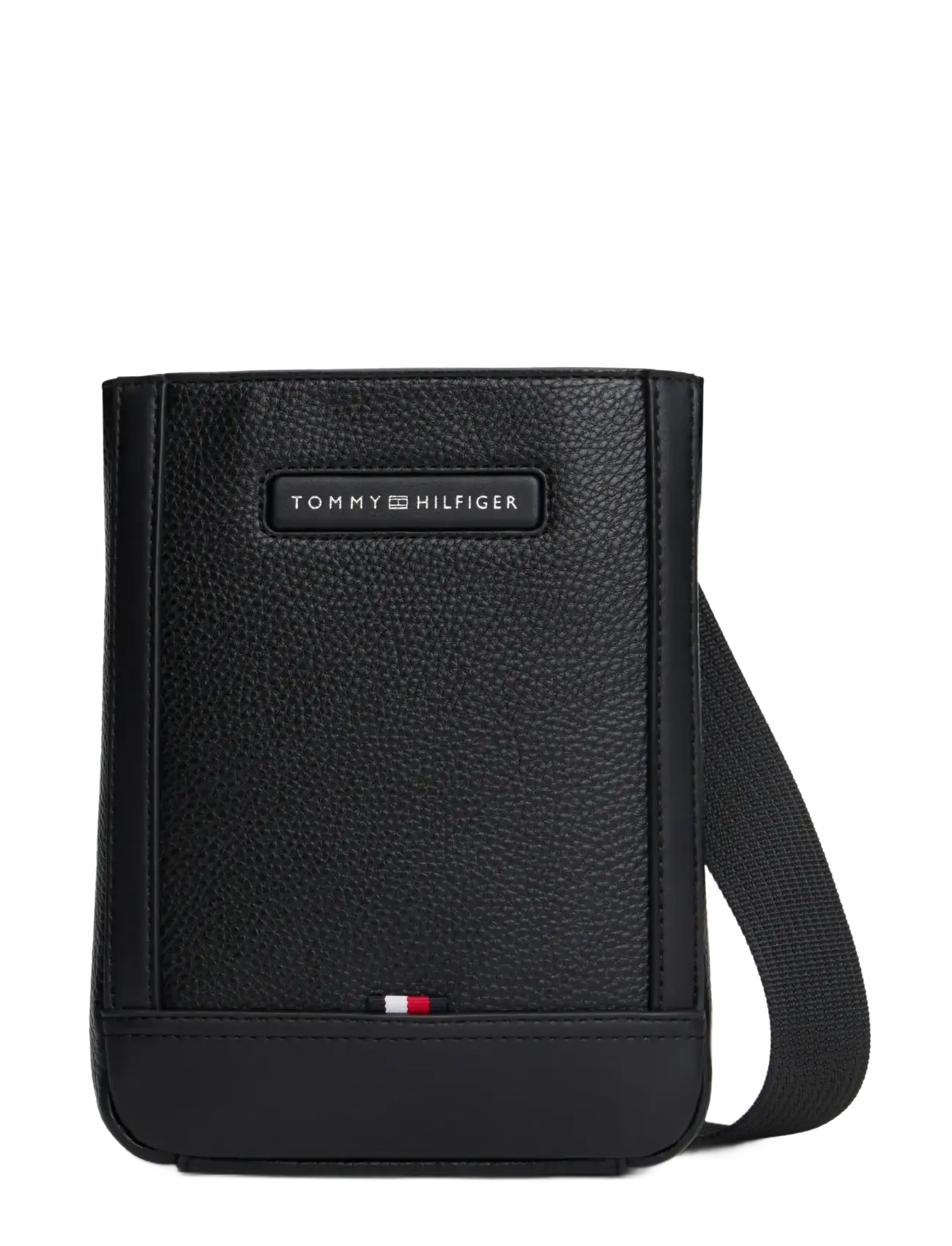 Tommy Hilfiger TH CENTRAL MINI CROSSOVER - Bæltetasker - BLACK / black