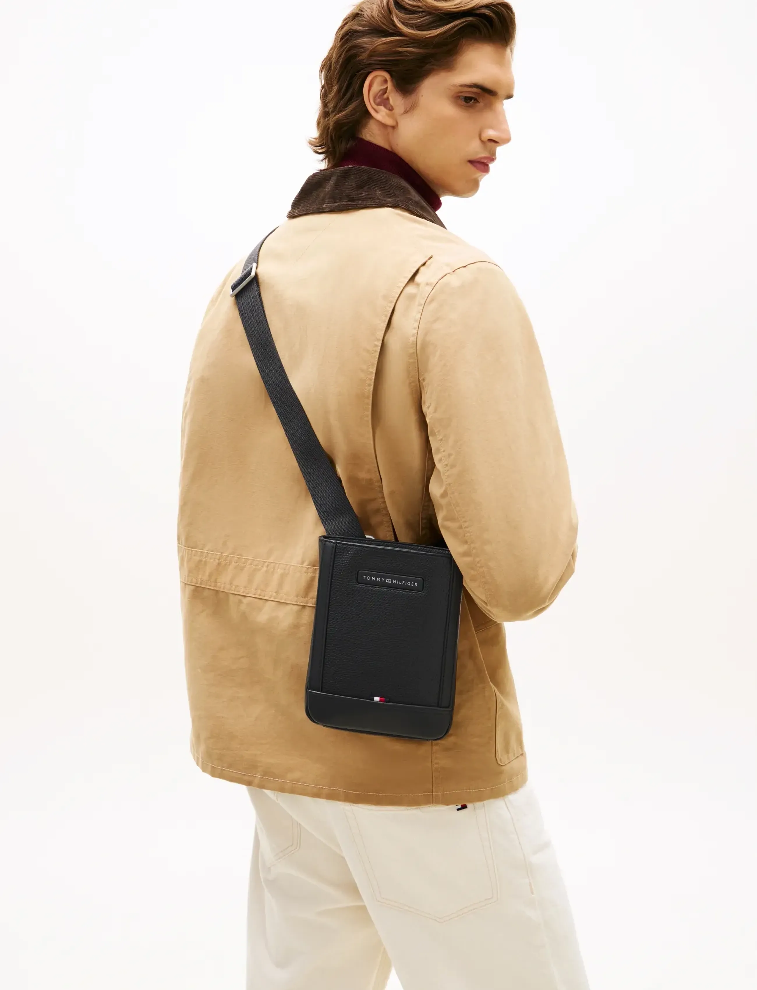 Tommy Hilfiger Th Central Mini Crossover, One Size, Black, Tasker > Crossbody-Tasker, Herre