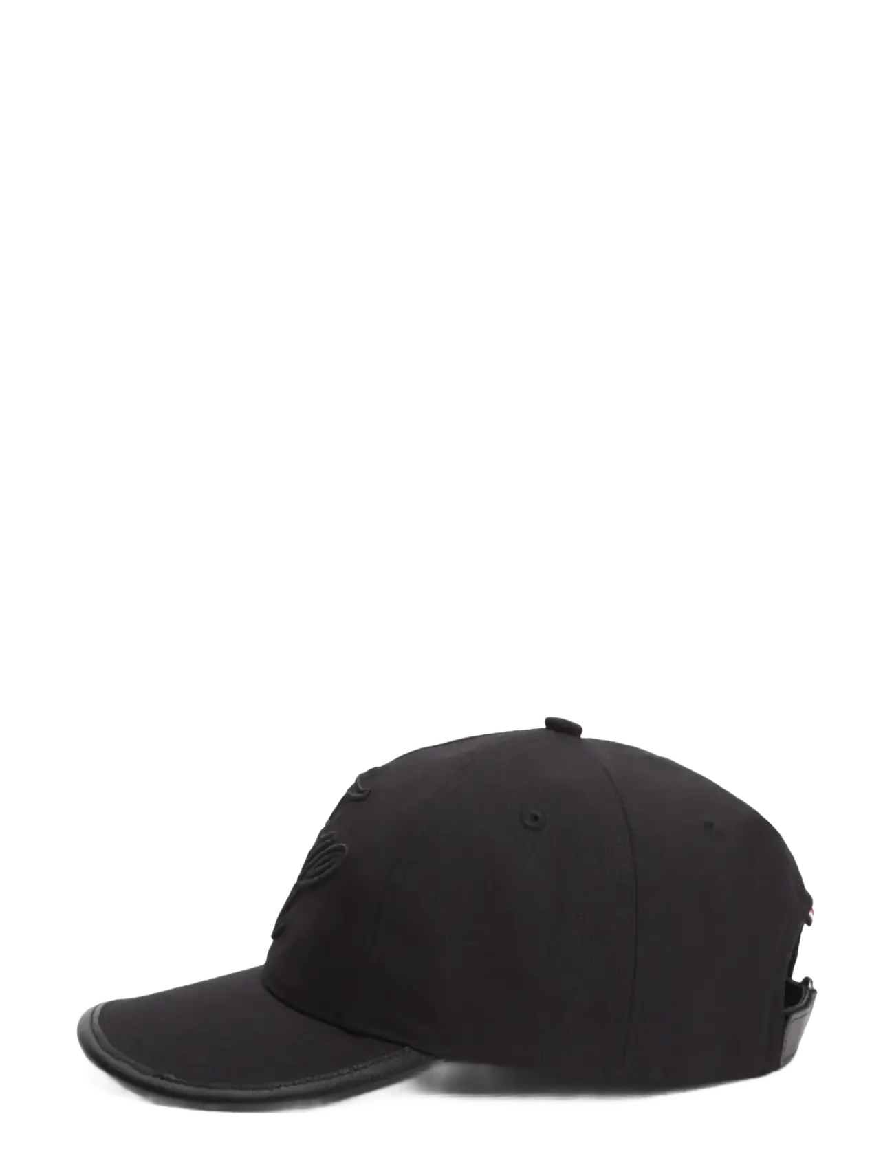 Tommy Hilfiger - TH SCRIPT ELEVATED 5 PANEL CAP - födelsedagspresenter - black - 2