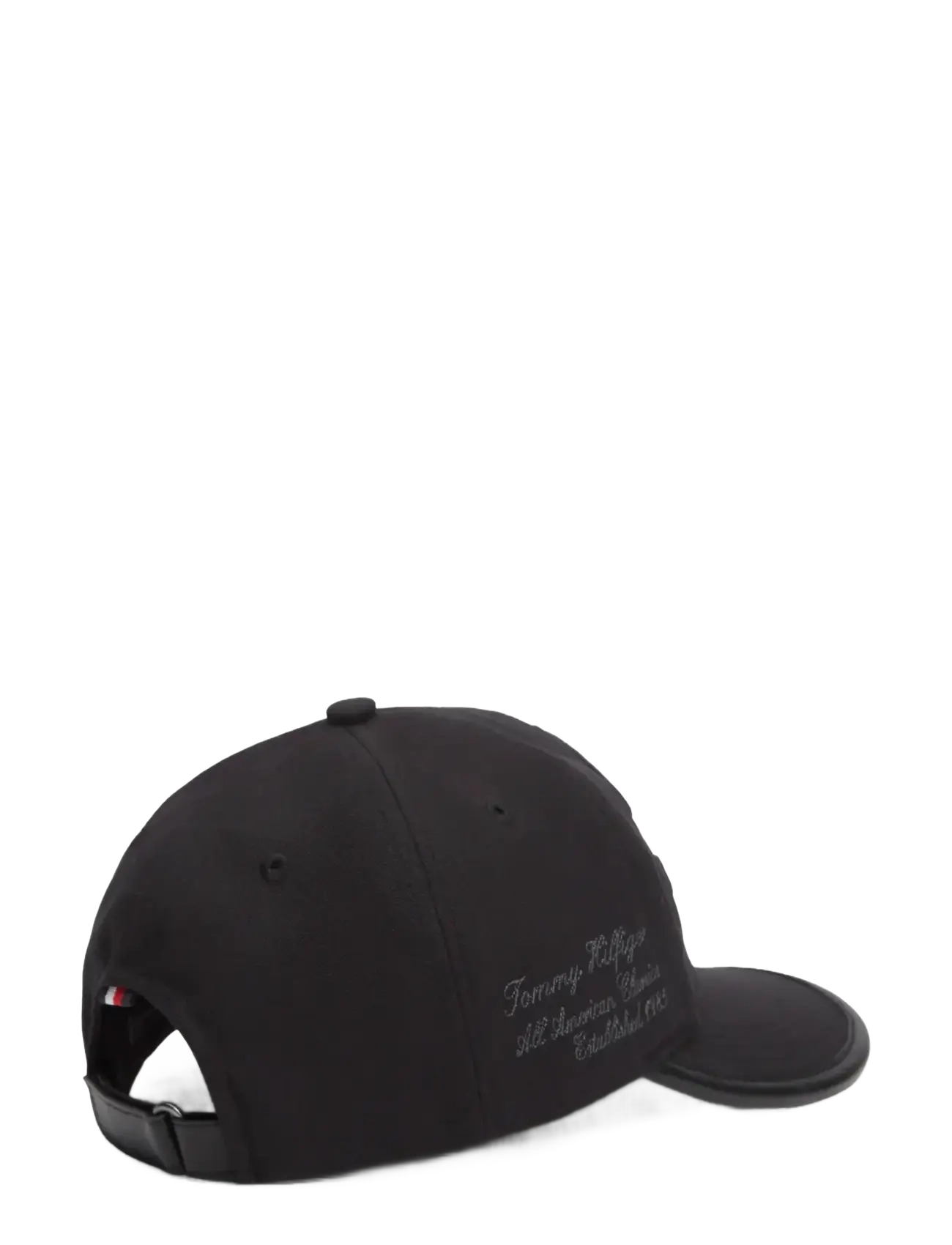 Tommy Hilfiger - TH SCRIPT ELEVATED 5 PANEL CAP - födelsedagspresenter - black - 3