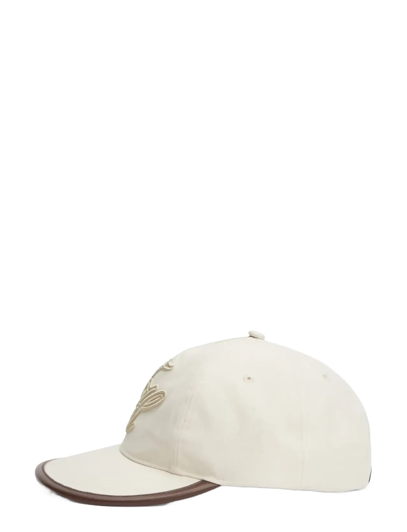 Tommy Hilfiger - TH SCRIPT ELEVATED 5 PANEL CAP - caps - nautral - 1