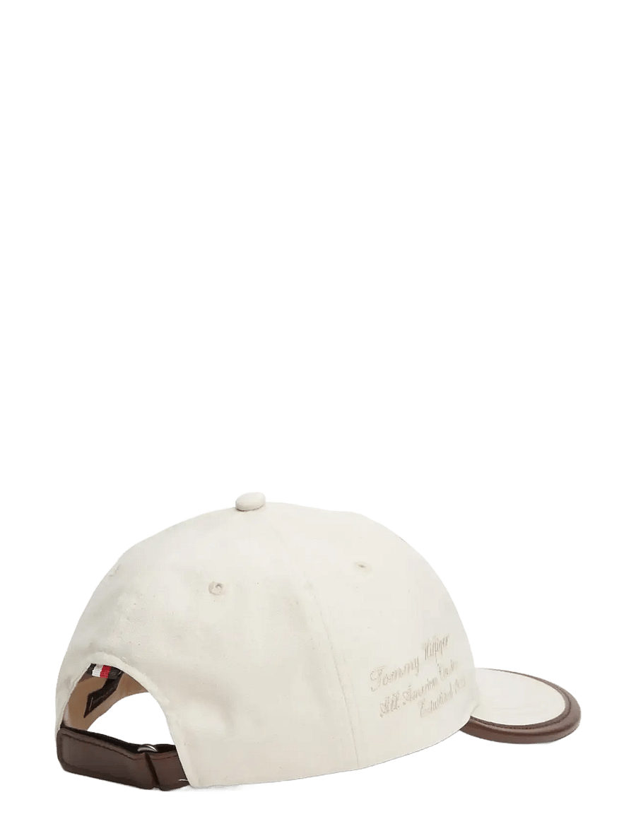 Tommy Hilfiger - TH SCRIPT ELEVATED 5 PANEL CAP - kasketter - nautral - 2