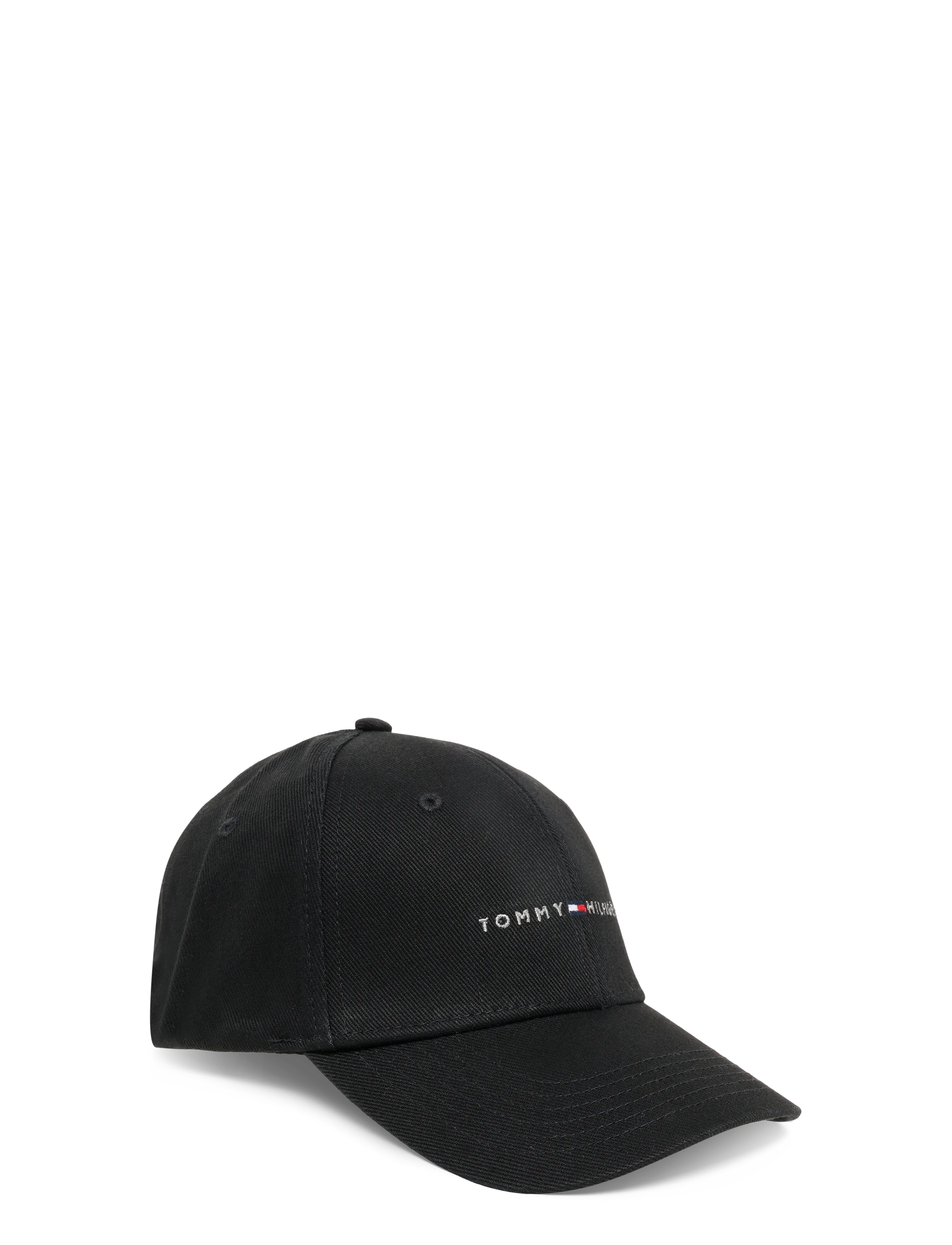 Tommy Hilfiger TH FOUNDATION HCT 6 PANEL CAP - Aksessuaarid - BLACK / black