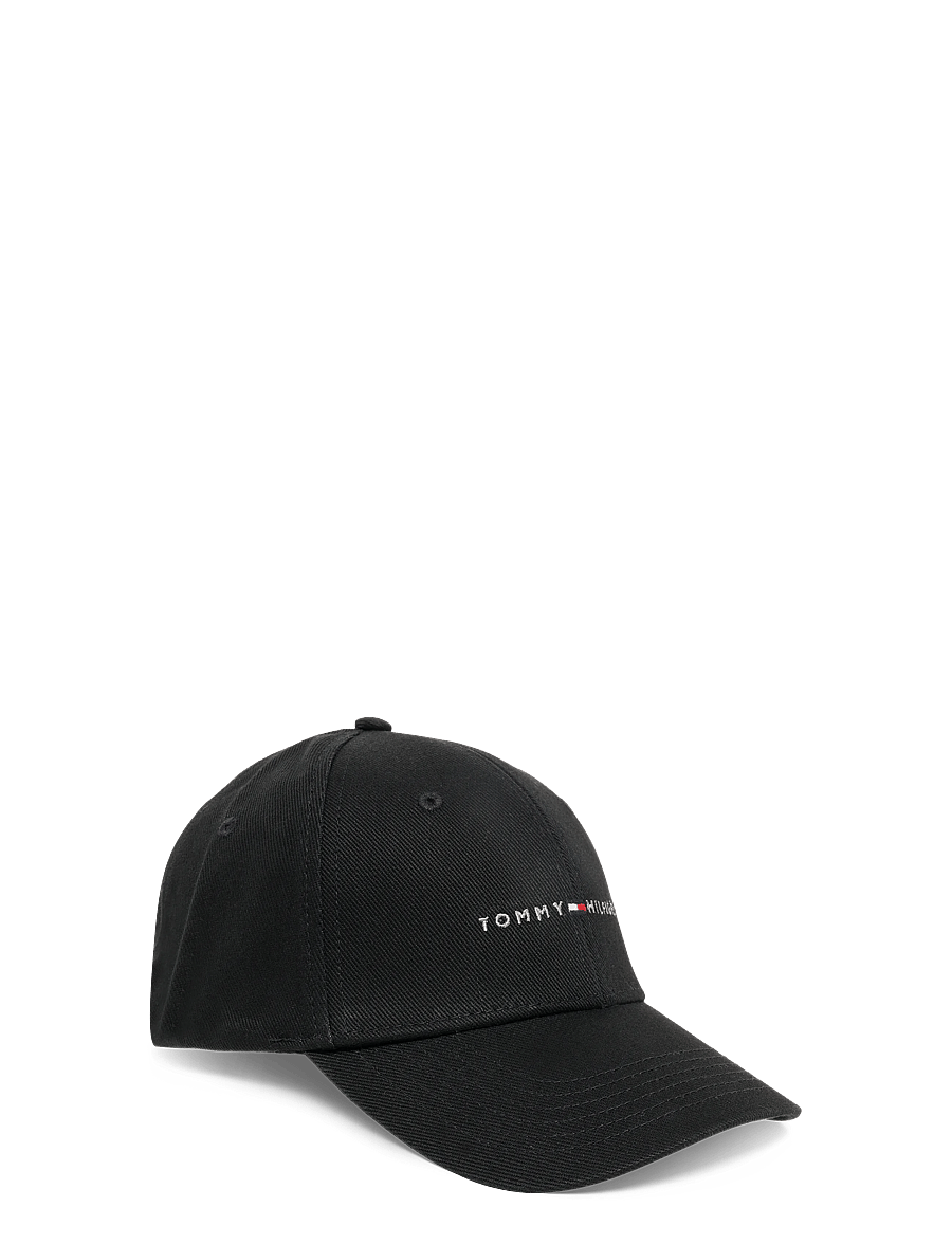 Tommy Hilfiger - TH FOUNDATION HCT 6 PANEL CAP - caps - black - 0