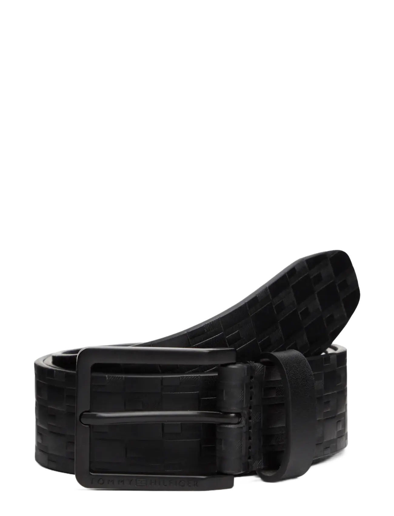 Tommy Hilfiger Th Flag Monogram Oliver 3.5, 100, Belts, Schwarz - Classic Männerswear