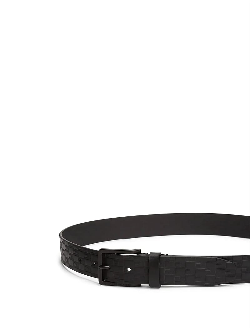 Tommy Hilfiger - TH FLAG MONOGRAM OLIVER 3.5 - classic belts - black - 1