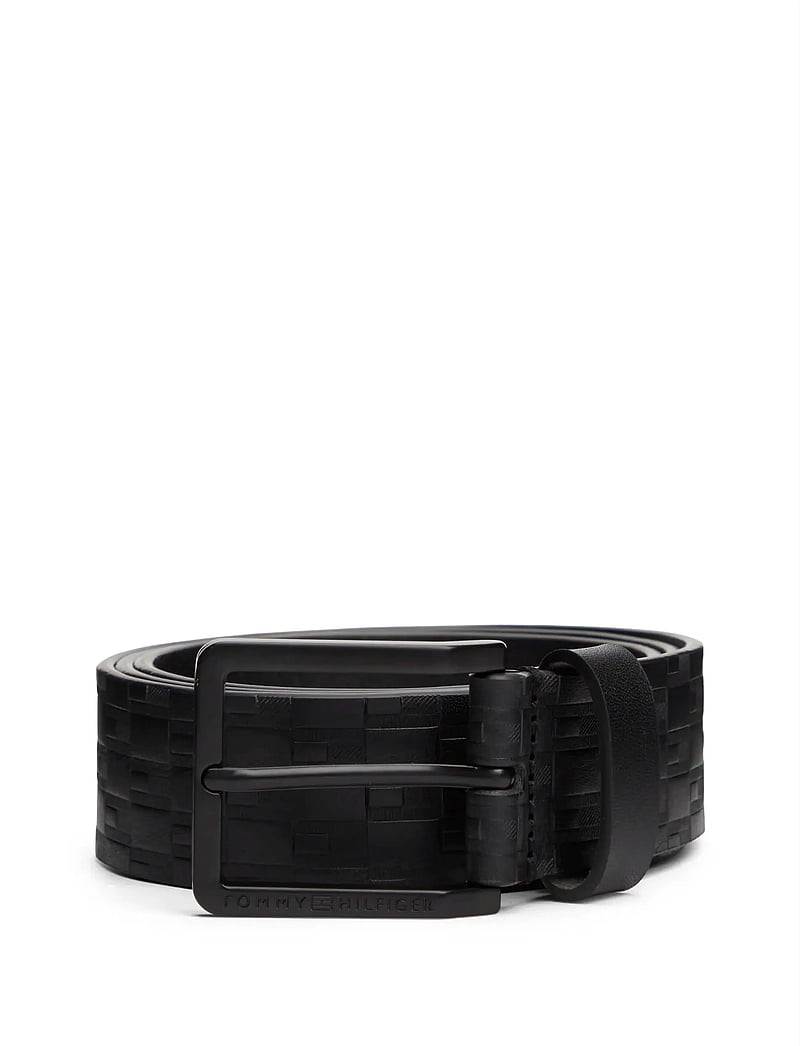 Tommy Hilfiger - TH FLAG MONOGRAM OLIVER 3.5 - classic belts - black - 2