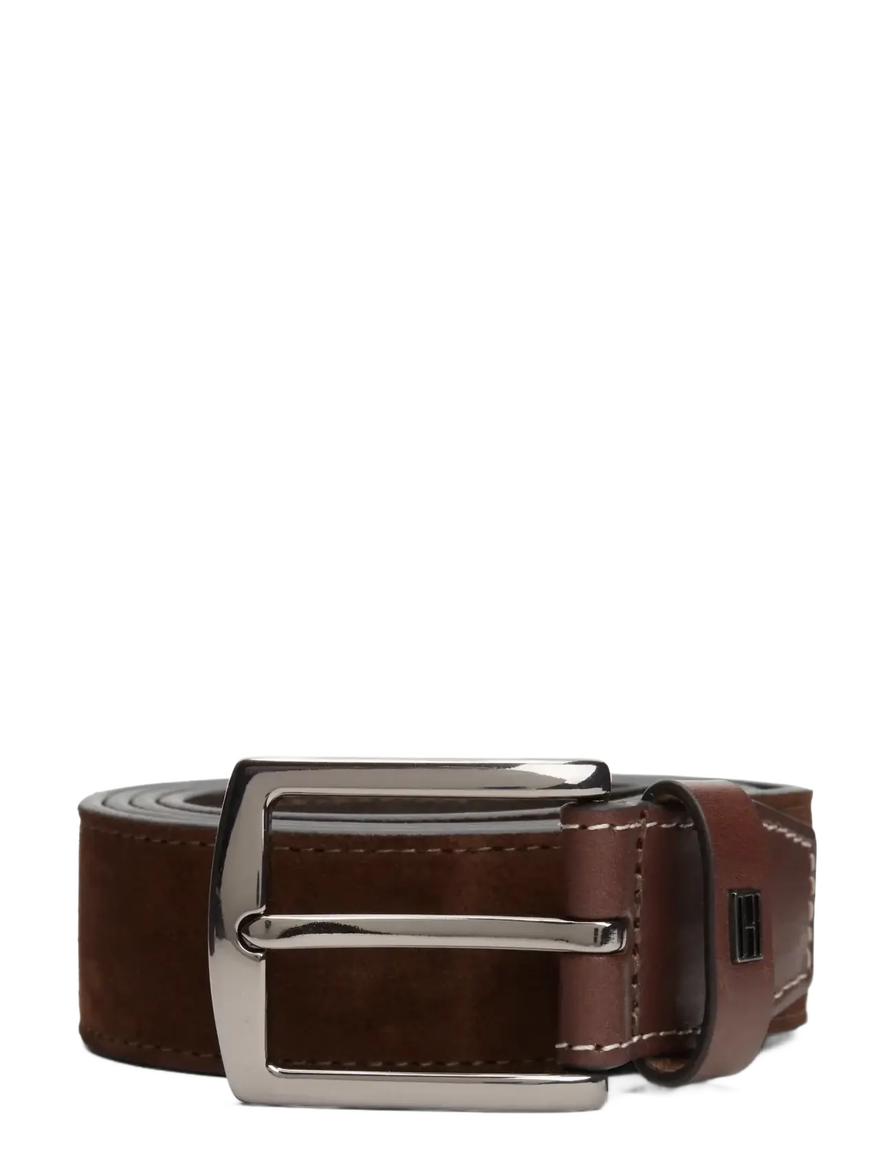 Tommy Hilfiger - DENTON ELEVATED SUEDE 3.5 - klassikalised vööd - rich walnut - 1