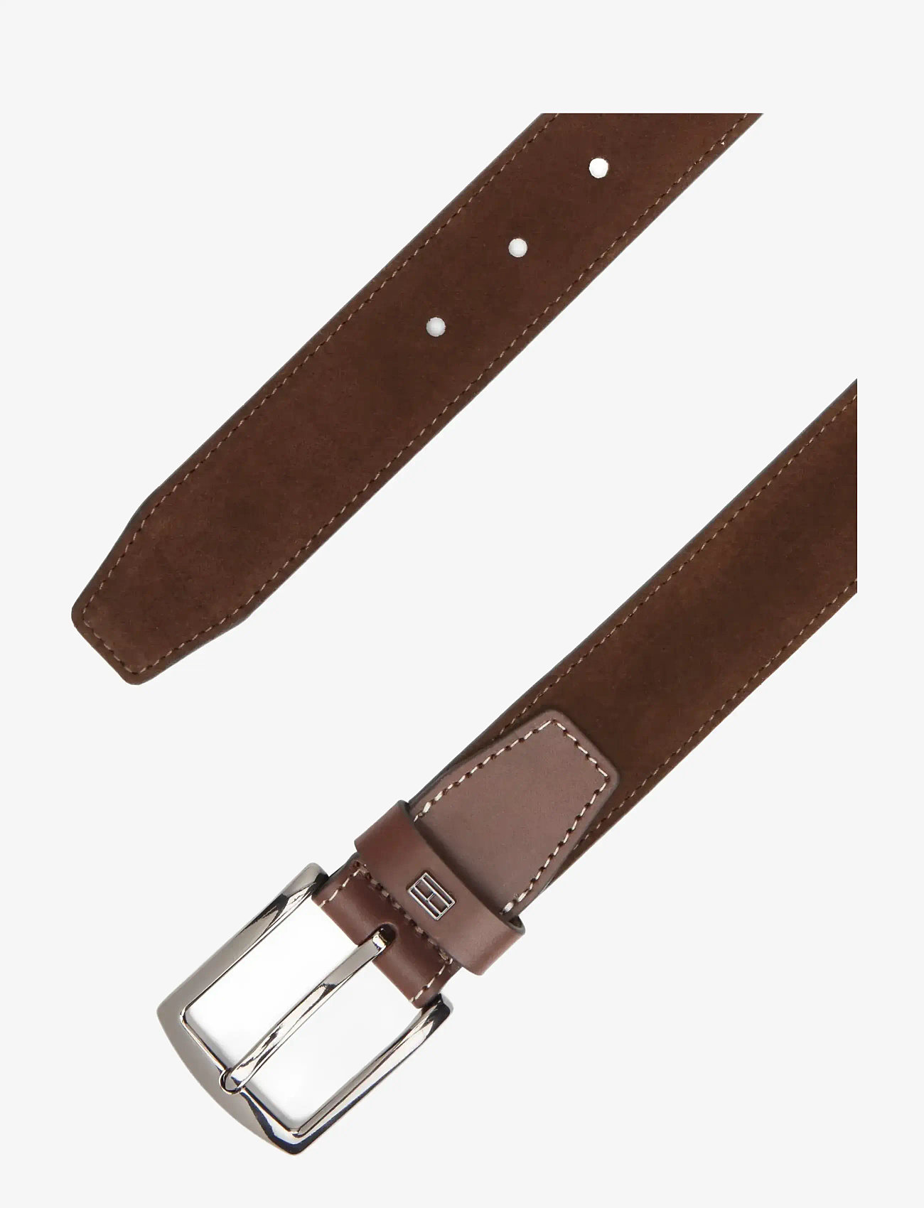 Tommy Hilfiger - DENTON ELEVATED SUEDE 3.5 - klassiske bælter - rich walnut - 2