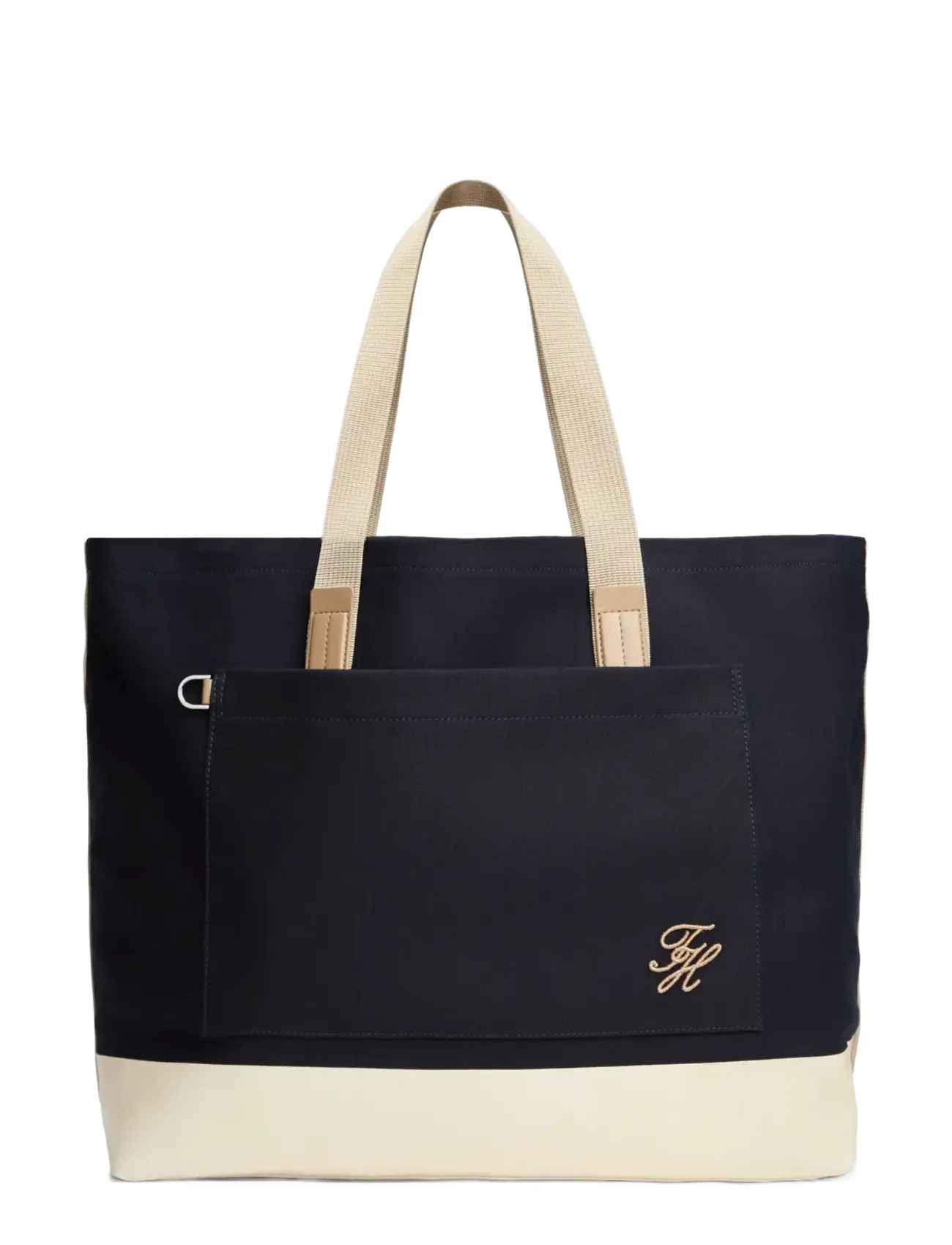 Tommy Hilfiger TH SUMMER CANVAS TOTE - Väskor - SPACE BLUE / navy