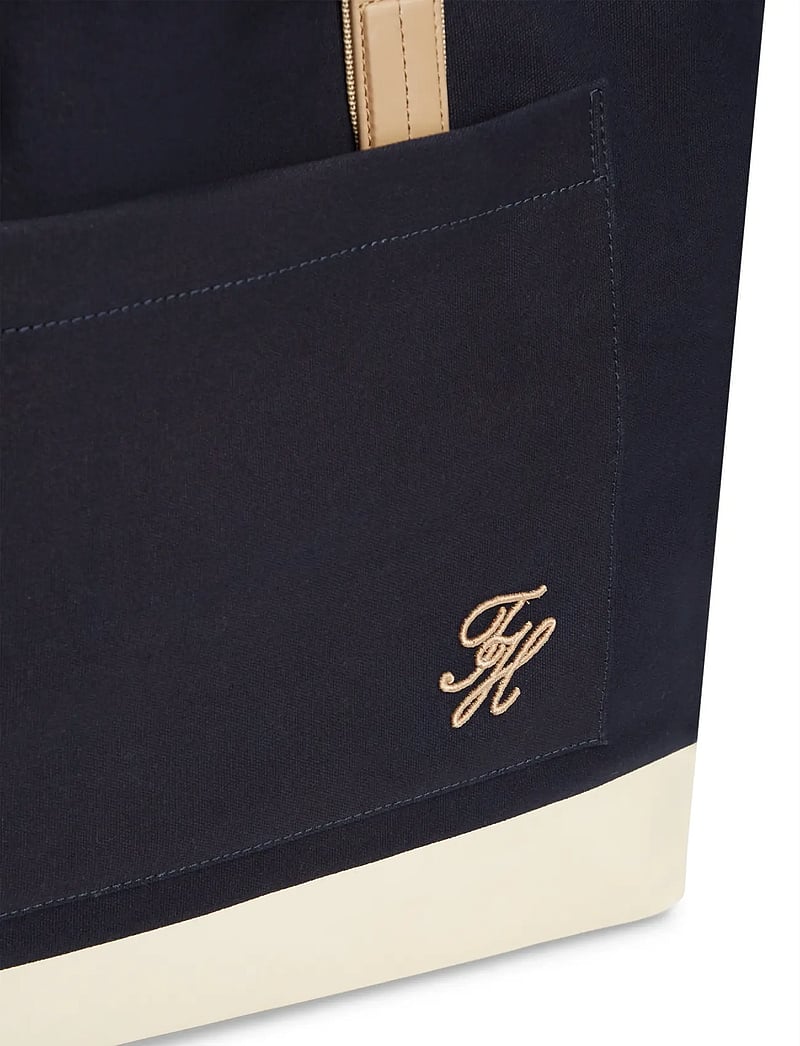Tommy Hilfiger - TH SUMMER CANVAS TOTE - shop efter anledning - space blue - 4