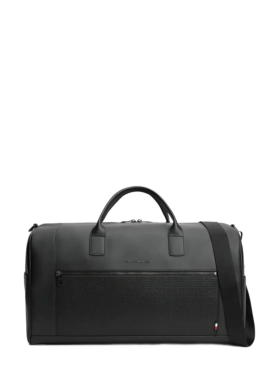 Tommy Hilfiger - TH WOVEN DUFFLE - shop efter anledning - black - 1